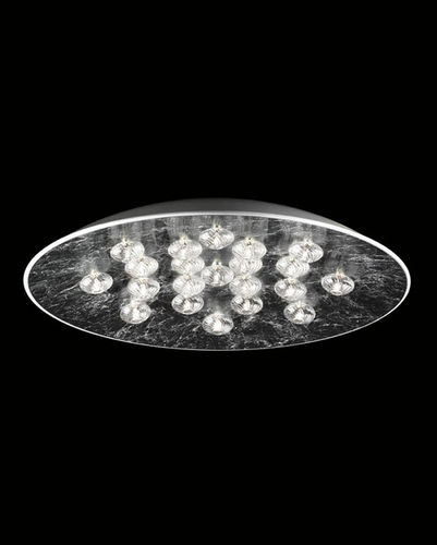Plafonnier contemporain - JOLÌ - Carlesso - rond / en verre / en aluminium