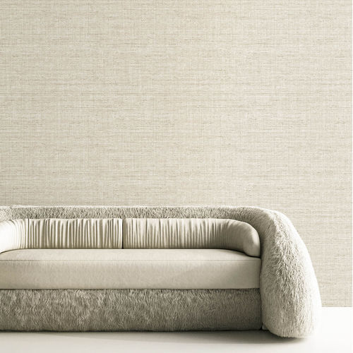 Papier peint contemporain - AURA : TESSUTO - Parato - en vinyle / uni / aspect tissu