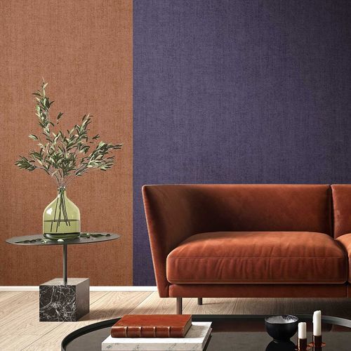 Papier peint contemporain - PICTURA : PIGMENTUM - Parato - en vinyle / uni / aspect tissu