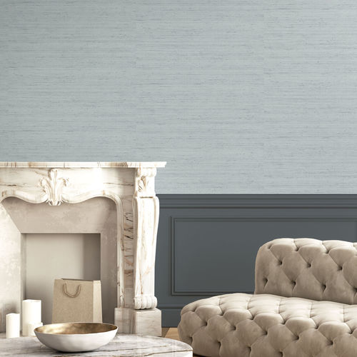 Papier peint contemporain - PICTURA : SHANTUNG - Parato - en vinyle / uni / aspect tissu