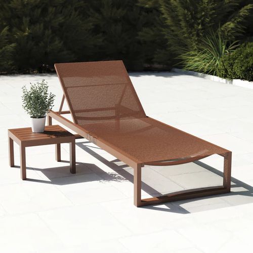 Bain de soleil contemporain - EOS - case - en tissu / en Textilene® / en aluminium