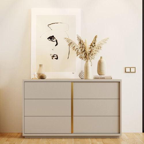 Commode contemporaine - XLUX - Irmaos Pereira Pacheco, SA - en chêne / rectangulaire / avec rangement