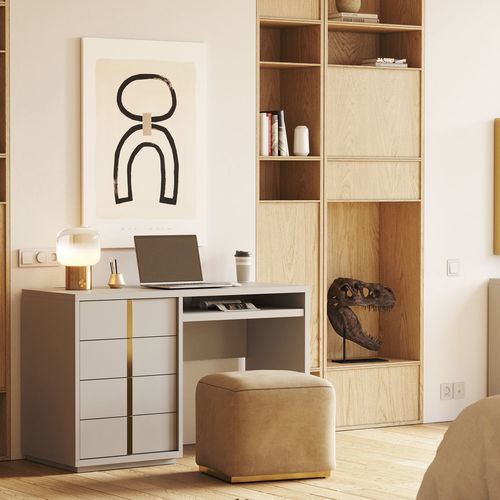 Pouf contemporain - Puff - Irmaos Pereira Pacheco, SA - en cuir / carré / personnalisable
