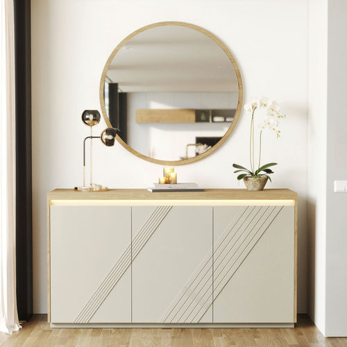 Buffet contemporain - Enzo - Irmaos Pereira Pacheco, SA - en chêne / à portes battantes / couleur personnalisable