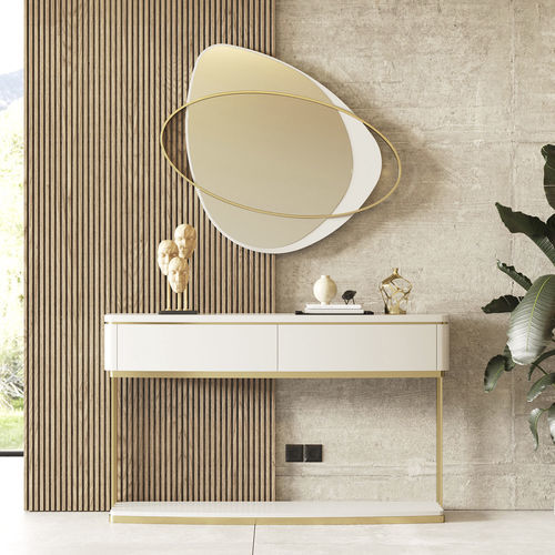 Console contemporaine - Kyara XLUX - Irmaos Pereira Pacheco, SA - en bois / en métal / avec piètement en métal