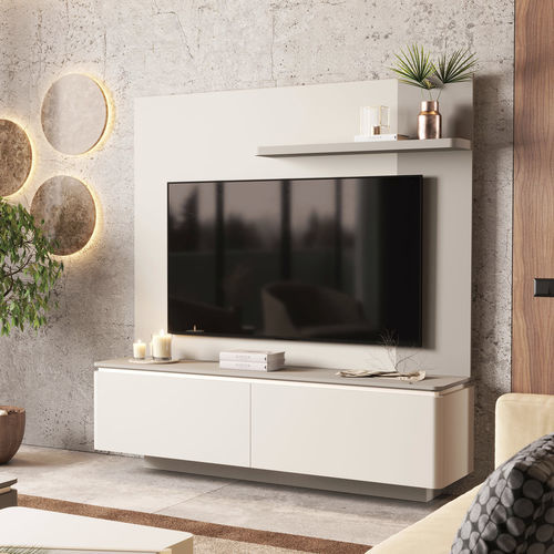 Meuble TV avec étagères - Zenit - Irmaos Pereira Pacheco, SA - contemporain / avec tiroirs / en bois