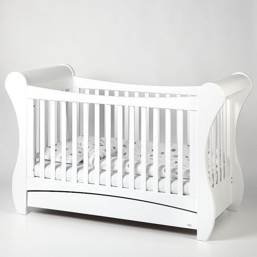 Lit pour bébé contemporain - SLEIGH  - Troll Nursery Deutschland - en bouleau