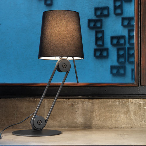 Lampe de table - mecano T600 - Andcosta - en acier / en tissu / en polycarbonate