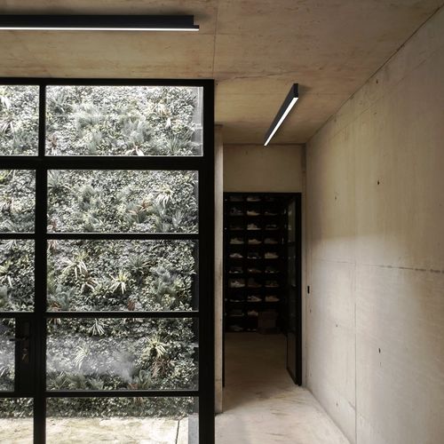 Plafonnier contemporain - ritmo C2500 - Andcosta - linéaire / en aluminium laqué / en polycarbonate