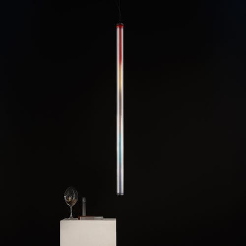 Luminaire suspendu - vitreo S1500 - Andcosta - à LED / tubulaire / vertical