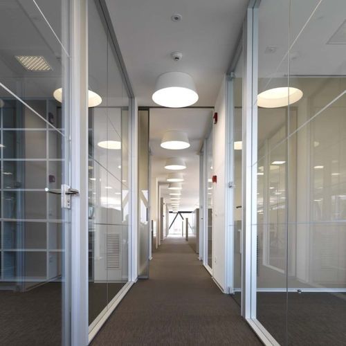 Plafonnier contemporain - nova C350 - Andcosta - rond / en aluminium / en PMMA