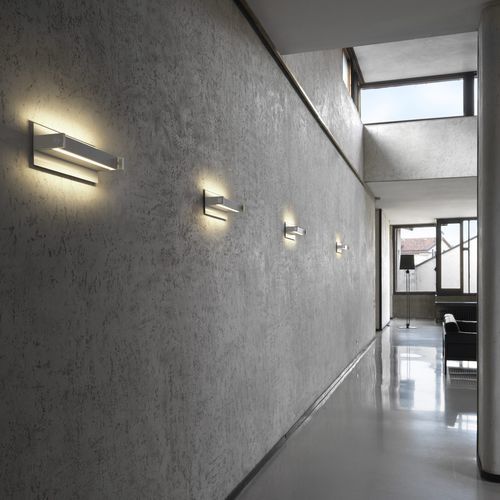 Applique murale contemporaine - turn W100 - Andcosta - d'intérieur / en aluminium / en polycarbonate