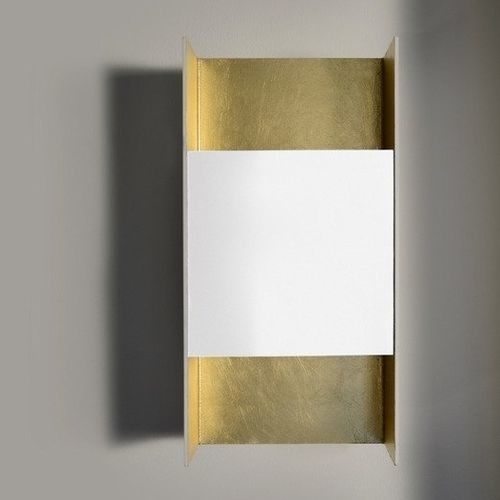 Applique murale contemporaine - you W320 - Andcosta - d'intérieur / en aluminium / rectangulaire