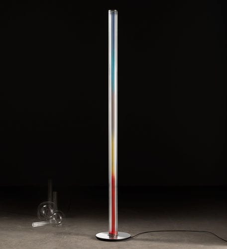 Colonne lumineuse contemporaine - vitreo F1500 - Andcosta - en aluminium / en aluminium poli / en Pyrex®