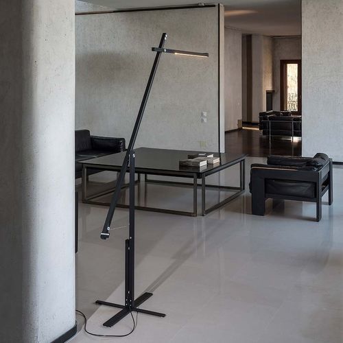 Lampe sur pied - grue F2500 - Andcosta - en aluminium / en polycarbonate / contemporaine