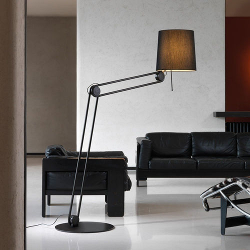 Lampe en tissu - mecano F2200 - Andcosta - sur pied / en acier / en polycarbonate