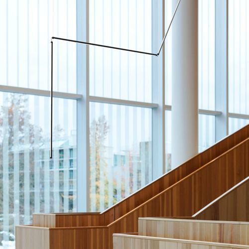 Luminaire système d'éclairage modulaire - b-pro S1000 - Andcosta - suspendu / à LED / linéaire