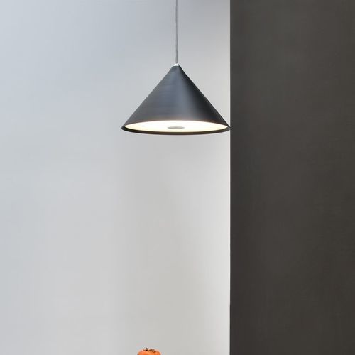 Lampe suspendue - cone S120 - Andcosta - en aluminium laqué / en polycarbonate / en PMMA