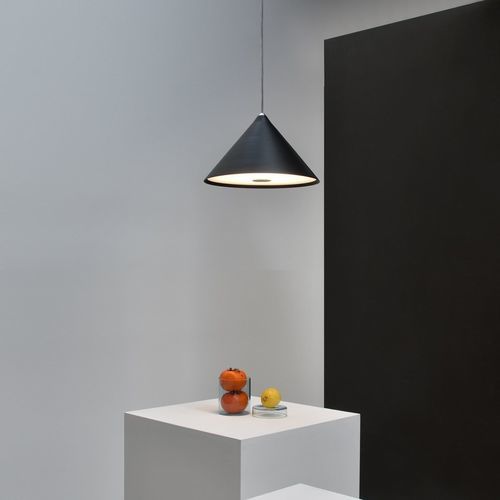 Lampe suspendue - cone S570 - Andcosta - en aluminium laqué / en polycarbonate / en PMMA
