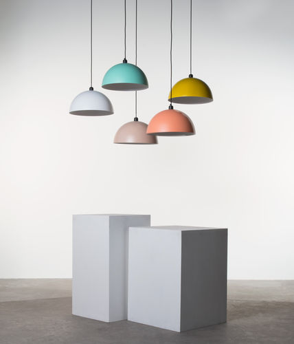 Lampe suspendue - pop S400 - Andcosta - en aluminium laqué / contemporaine / d'intérieur