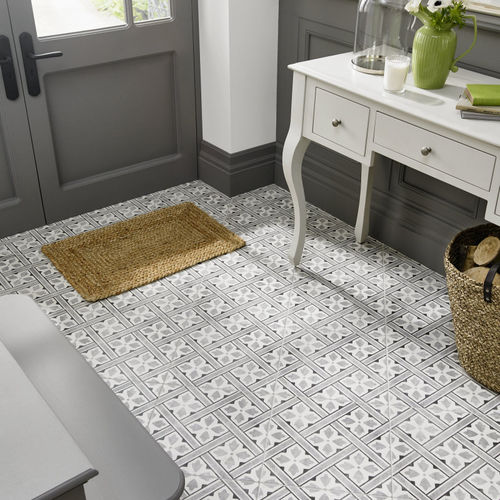 Carrelage en céramique - THE HERITAGE COLLECTION : MR JONES CHARCOAL - British Ceramic Tile Ltd - mat / d'intérieur / de sol
