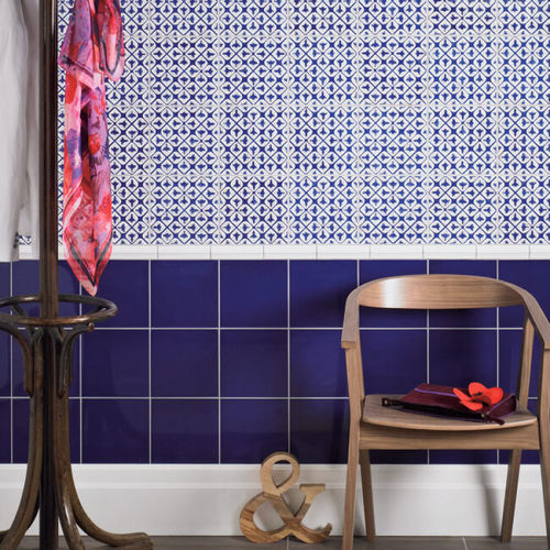 Carrelage en faïence - GALICIA & TEMARA : TEMARA - British Ceramic Tile Ltd - brillant / imprimé / de cuisine