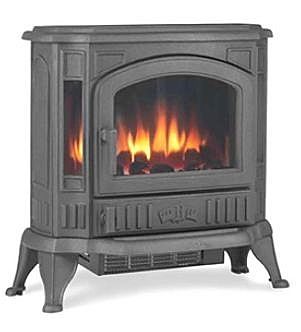Poêle électrique - WINCHESTER - Broseley Fires - multicombustible / traditionnel / en métal