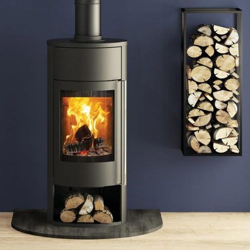 Poêle chaudière à bois - ORANIER POLAR NEO AQUA - Broseley Fires - 4 kW / 6 kW / à poser