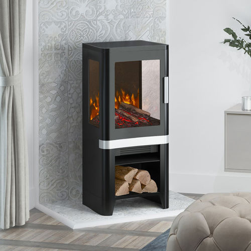 Poêle électrique - VUE - Broseley Fires - 0 - 5 kW / à poser / à 3 faces