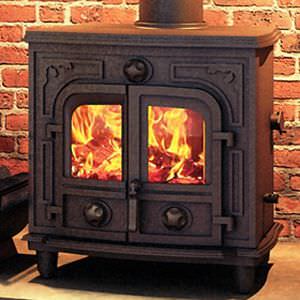 Poêle chaudière à bois - HERCULES  - Broseley Fires - multicombustible / traditionnel / en métal