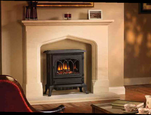 Poêle électrique - CANTERBURY  - Broseley Fires - traditionnel / en métal