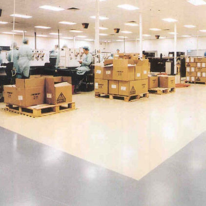 Revêtement de sol en résine époxy liquide - FLOWSEAL EPW - Tremco CPG Iberia & Italy - Flooring - d'intérieur / pour marche / industriel