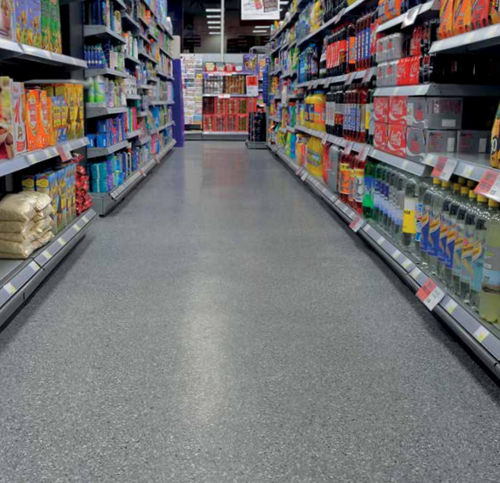 Revêtement de sol en résine - FLOWFAST QUARTZ - Tremco CPG Iberia & Italy - Flooring - en acrylique / d'intérieur / pour parking
