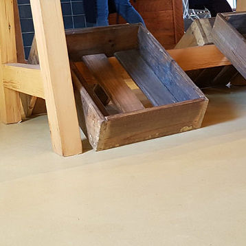 Revêtement de sol en polyuréthane - FLOWFRESH HF COVE - Tremco CPG Iberia & Italy - Flooring - d'intérieur / pour marche / industriel