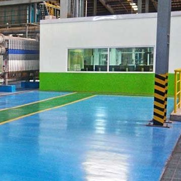 Revêtement de sol en résine - FLOWCHEM VE RC  - Tremco CPG Iberia & Italy - Flooring - d'intérieur / industriel / en dalles