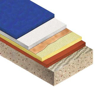 Écran pare-vapeur en résine époxy - HYDRASEAL DPM - Tremco CPG Iberia & Italy - Flooring - liquide sans COV / pour plancher