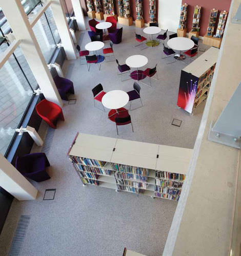 Revêtement de sol en béton - ISOWARM CASTLEBOARD SYSTEM - Tremco CPG Iberia & Italy - Flooring - d'intérieur / pour marche / pour le tertiaire