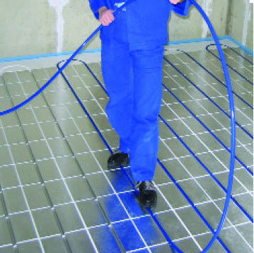 Chauffage au sol à eau chaude - IDEAL EPS - Jupiter Underfloor Heating - résidentiel / avec panneau en polystyrène expansé