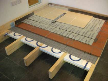 Chauffage au sol à eau chaude - WET ROOM - Jupiter Underfloor Heating - résidentiel