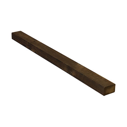 Poutre en bois modifié - 2405 - Kebony - de section rectangulaire / pour plancher