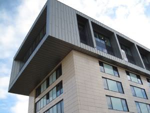 Bardage en panneaux - Weathered Zinc - Metal Solutions Ltd - en métal / en zinc / patiné