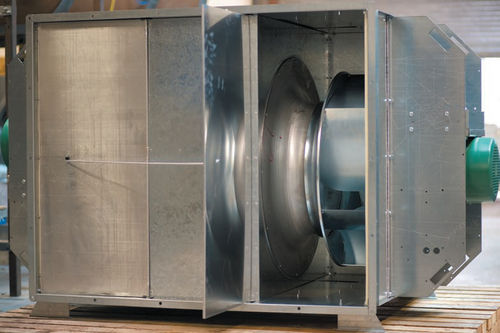 Ventilateur extracteur - TWIN SQUIF - Nuaire - centrifuge / gainable / industriel