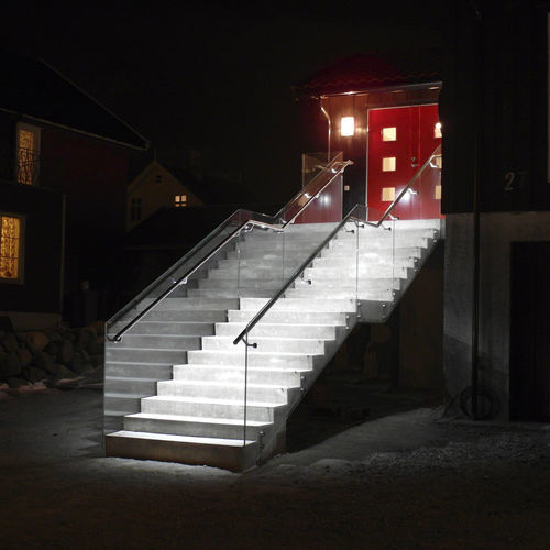 Spot encastré - Q-LIGHTS - Q-railing - à LED / rond / de jardin