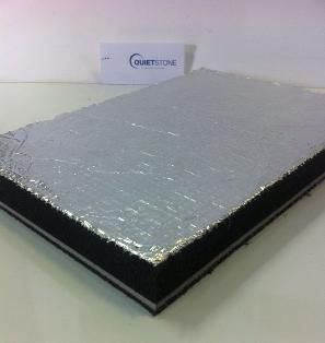 Isolant acoustique - QUIETPAD - Quietstone UK Ltd - en mousse / pour mur / pour plafond