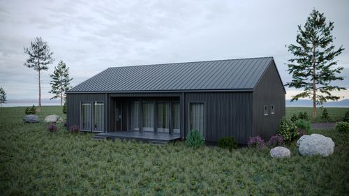 Maison préfabriquée - ELISA - RITSU AS - écologique / contemporaine / de plain-pied
