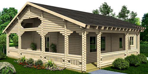 Chalet de jardin en bois - ROOS - RITSU AS - contemporain