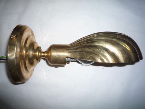 Applique murale de style Art Nouveau - COQUILLE - TIEF - d'intérieur / en laiton / à OLED