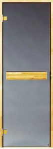 Porte d'intérieur - WITH HORIZONTAL DOOR HANDLE  - Skaala Windows And Doors - en verre / battante / hydrofuge