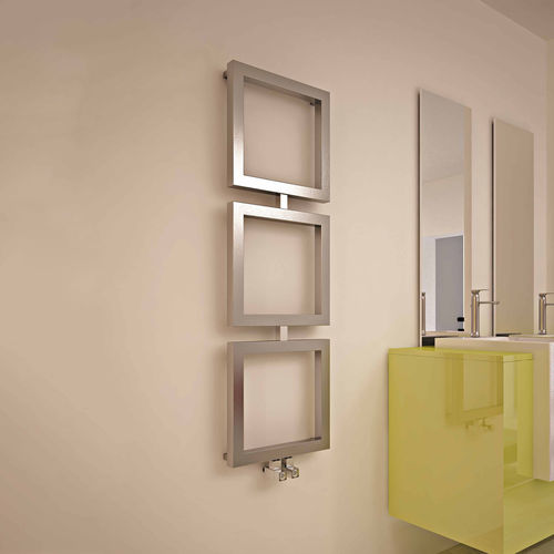 Sèche-serviettes à eau chaude - RUMA - Carisa Designer Radiators - 0...500 w / contemporain / en inox