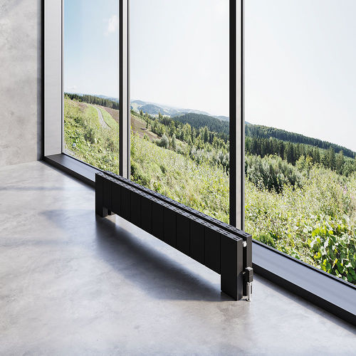 Radiateur à eau chaude - ELVINO DOUBLE - Carisa Designer Radiators - 0...500 w / contemporain / en aluminium